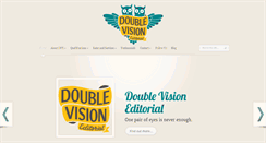 Desktop Screenshot of doublevisioneditorial.com
